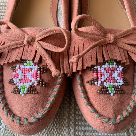 Beaded Slip-On Moccasins - Picture 3 of 5